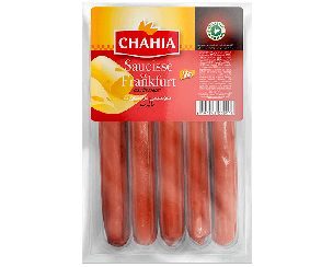 Saucisse de Frankfurt de Dinde au Fromage